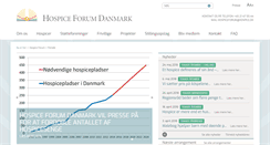 Desktop Screenshot of hospiceforum.dk